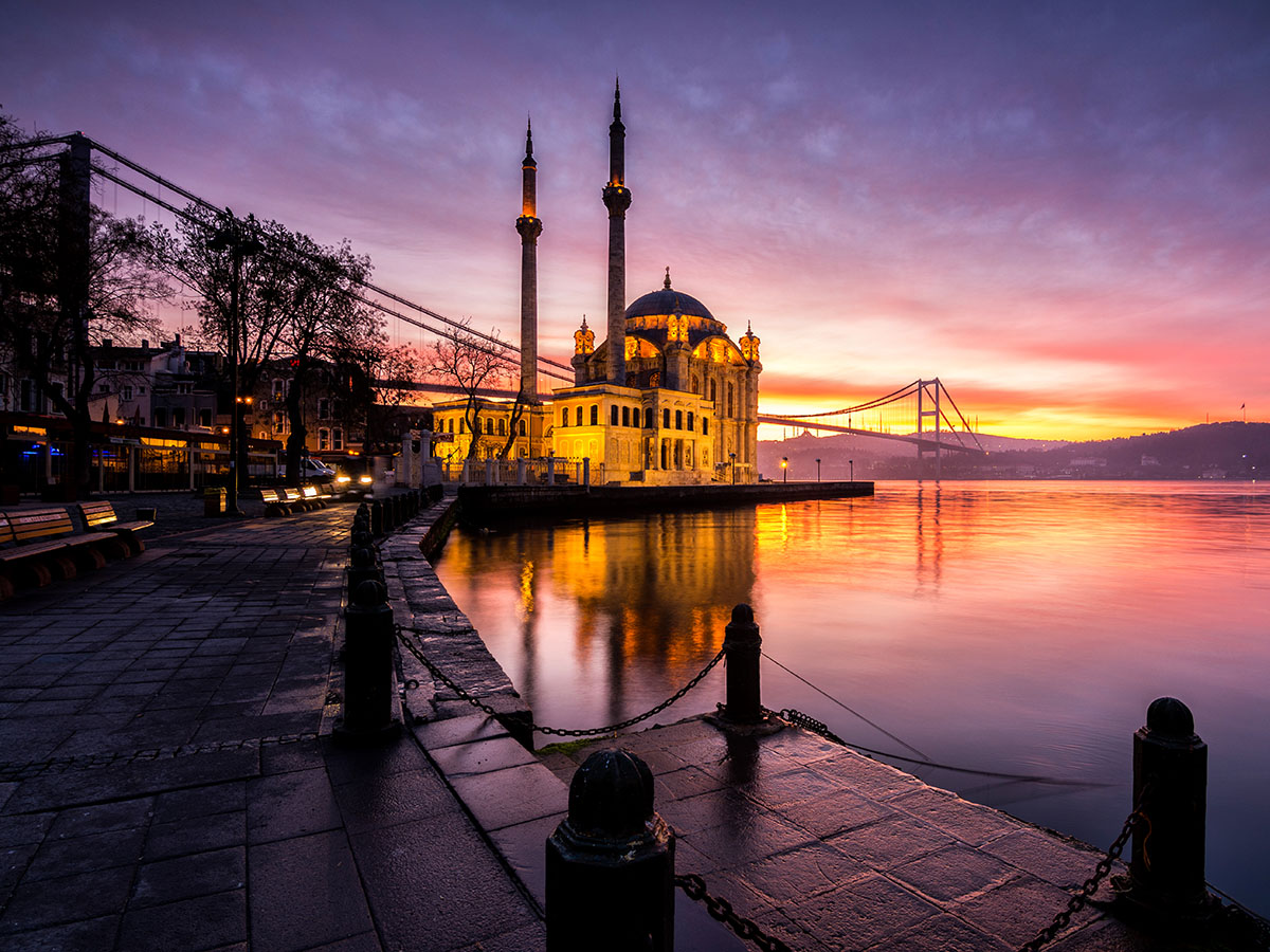 airport to ortakoy mosque