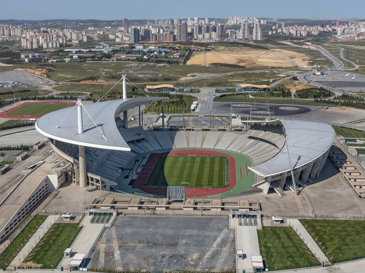 ataturk olympic stadium to airport