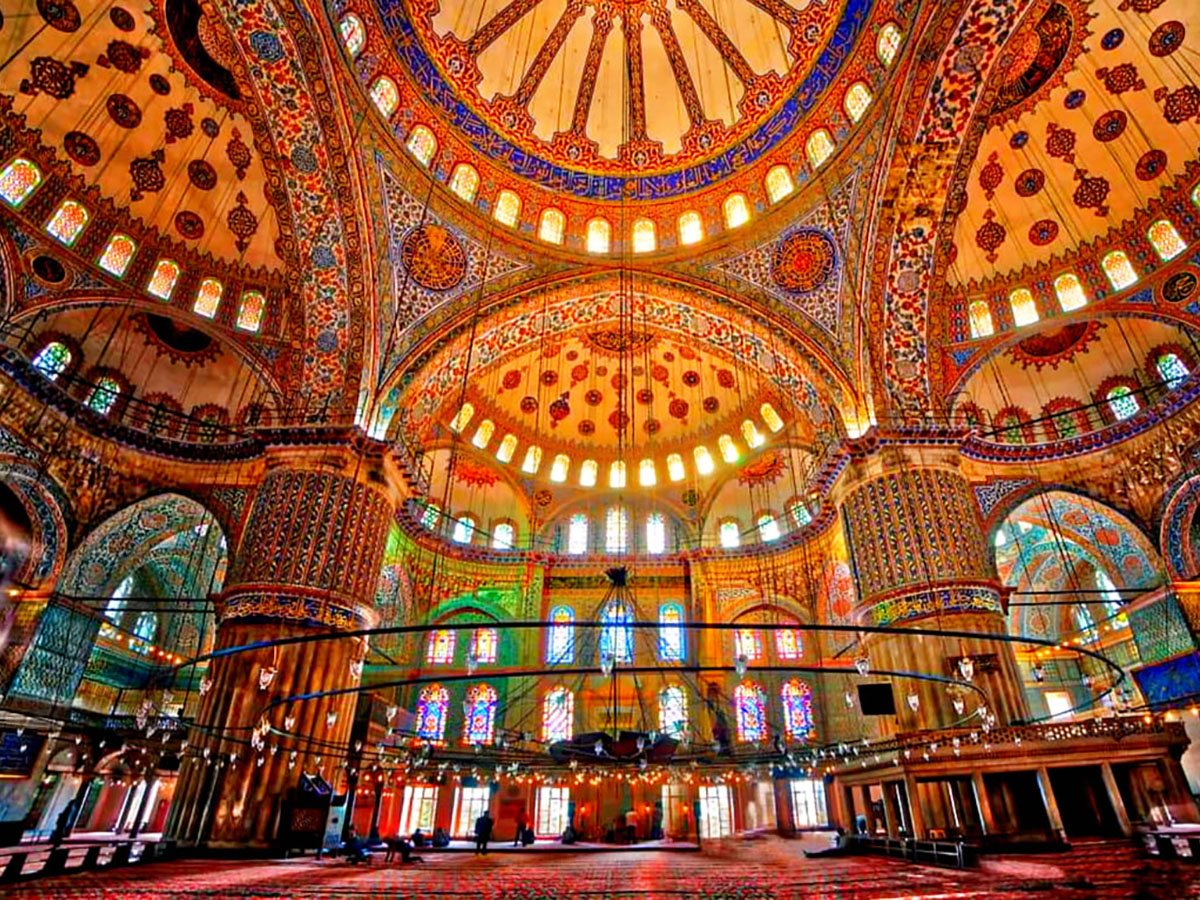 blue mosque to airport 