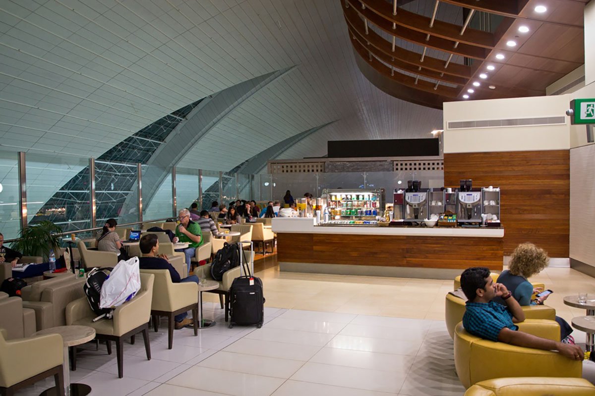 Food, Wi-Fi, Rest and Business Facilities Inside DXB Lounges