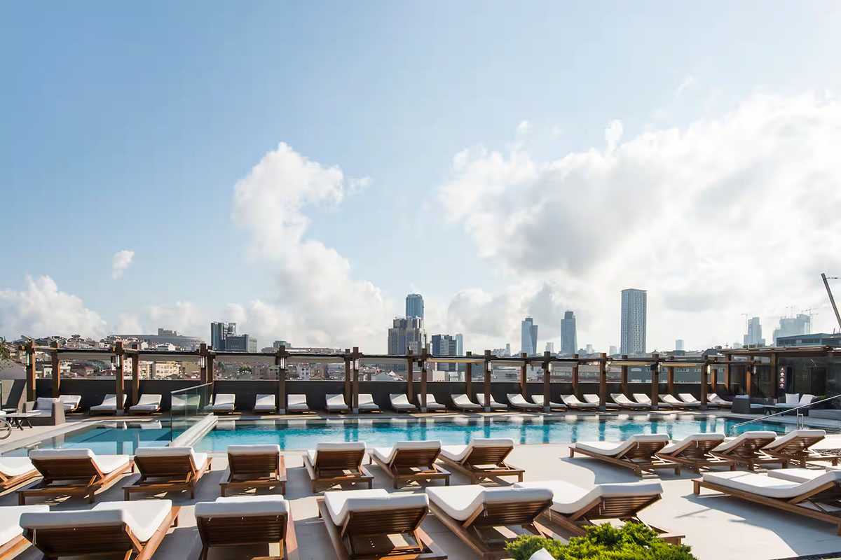 from airport to hilton bomonti hotel