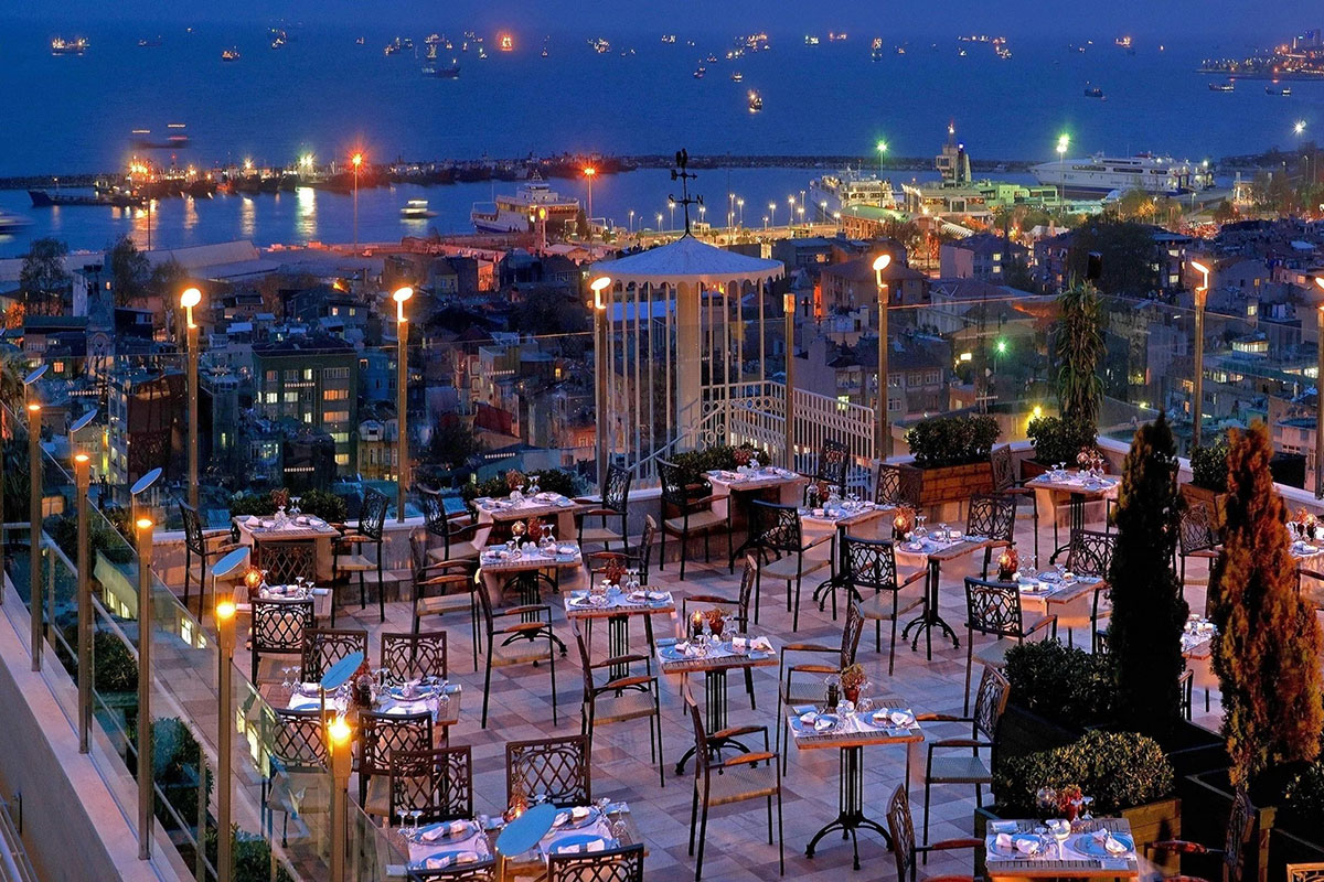 airport to Radisson Hotel President Old galataport to Town Istanbul