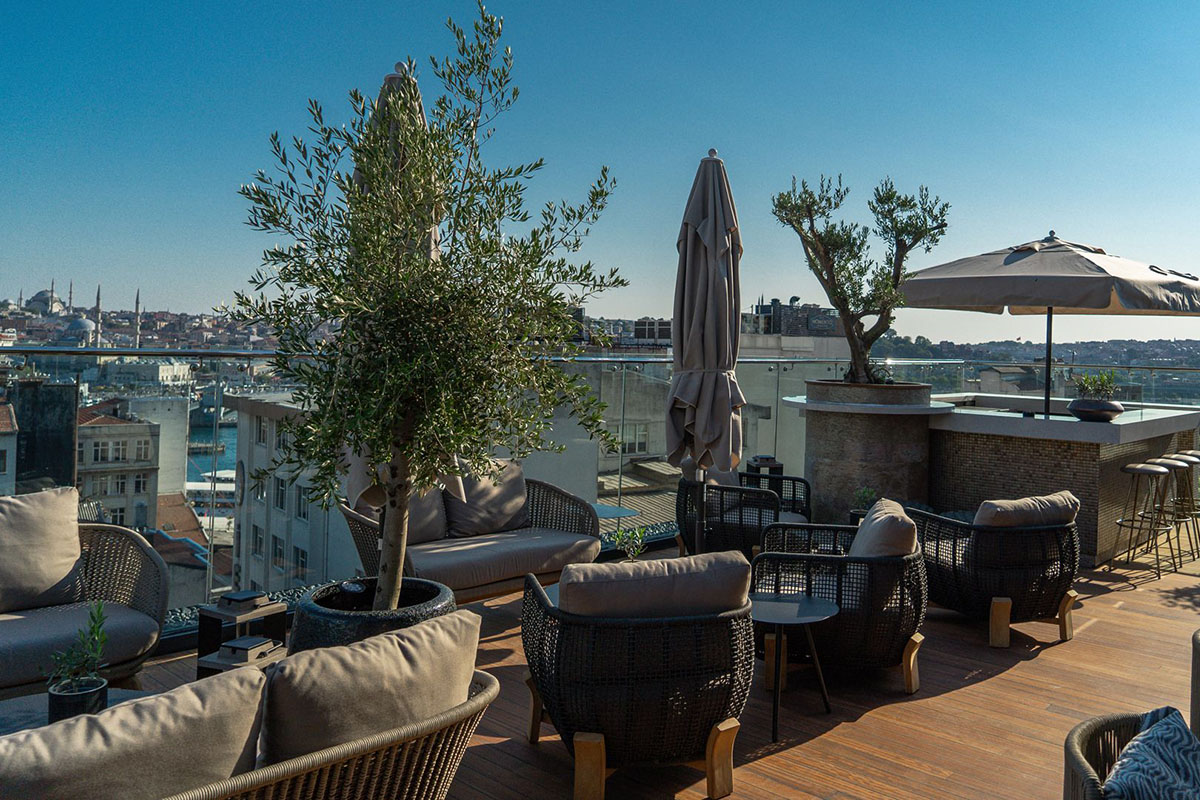 galataport to the bank hotel istanbul