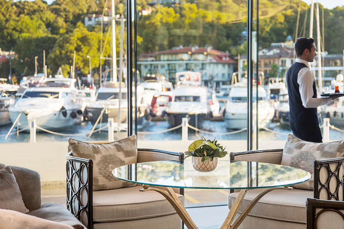 galataport to the grand tarabya hotel