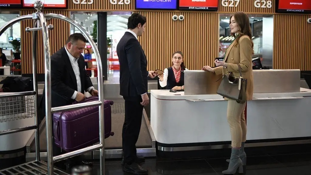 IGA meet and greet assistance team supporting guests at Istanbul Airport.