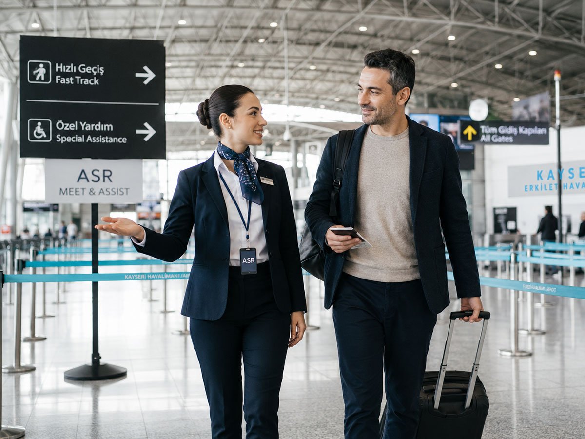 real kayseri airport asr meet and greet service
