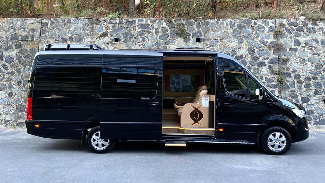 Grand Sapphire Custom Designed Luxury Sprinter for Transfers and Tours