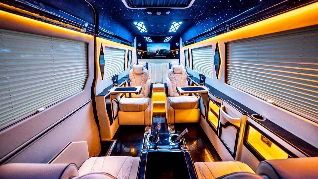 Grand Sapphire Custom Designed Luxury Sprinter for Transfers and Tours