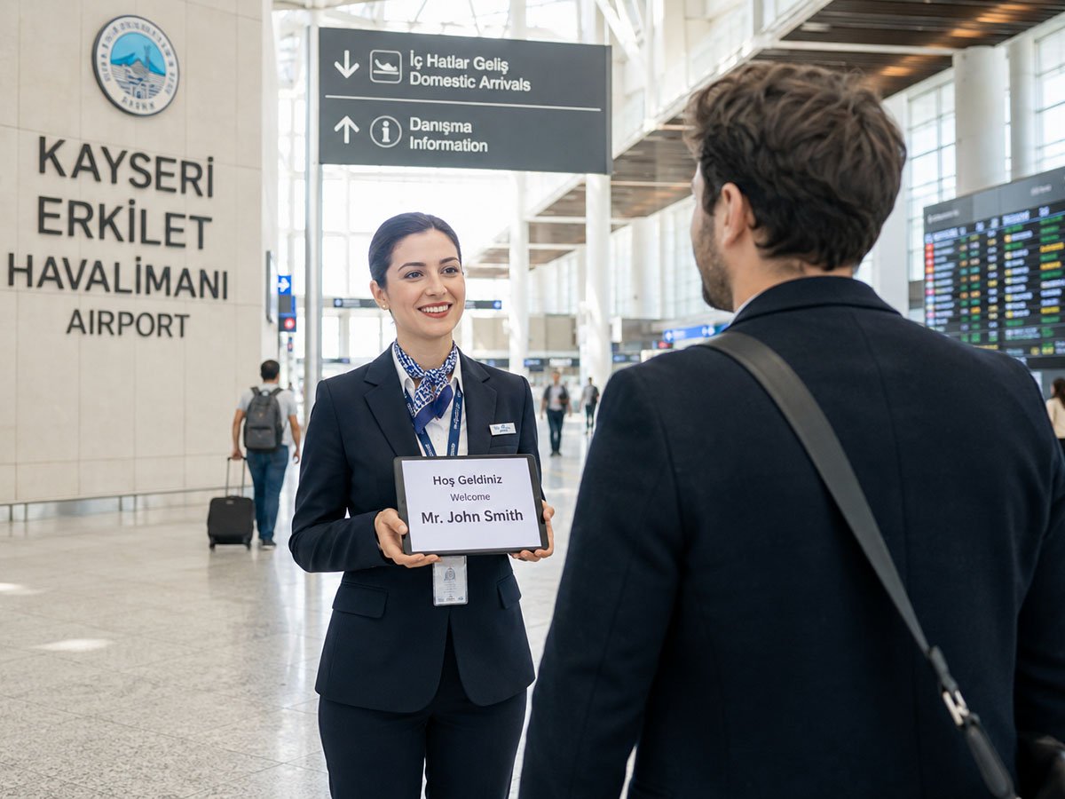 wecome service kayseri airport